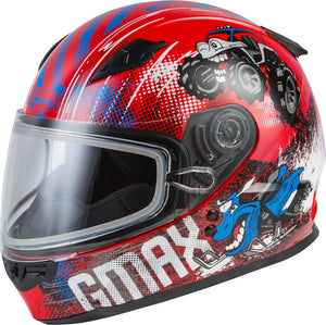 GMAX GM-49Y Beasts Snowmobile Helmet Youth