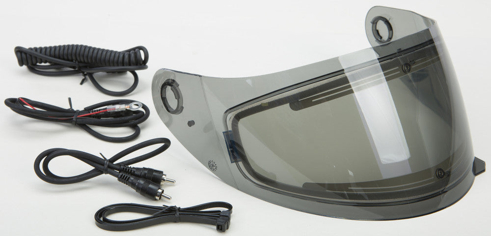 GMAX FF-49S FF-49Y GM-54S Tinted Electric Dual Lens Snowmobile Shield