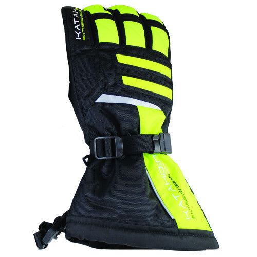 Katahdin Mission Snowmobile Jacket Womens Black/Hi Viz