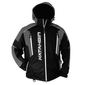 Katahdin Mission Snowmobile Jacket Mens Black/Grey