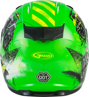 GMAX GM-49Y Beasts Snowmobile Helmet Youth