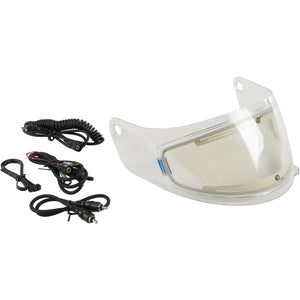 GMAX MD-04 or GM-44 Clear Electric Dual Lens Snowmobile Shield